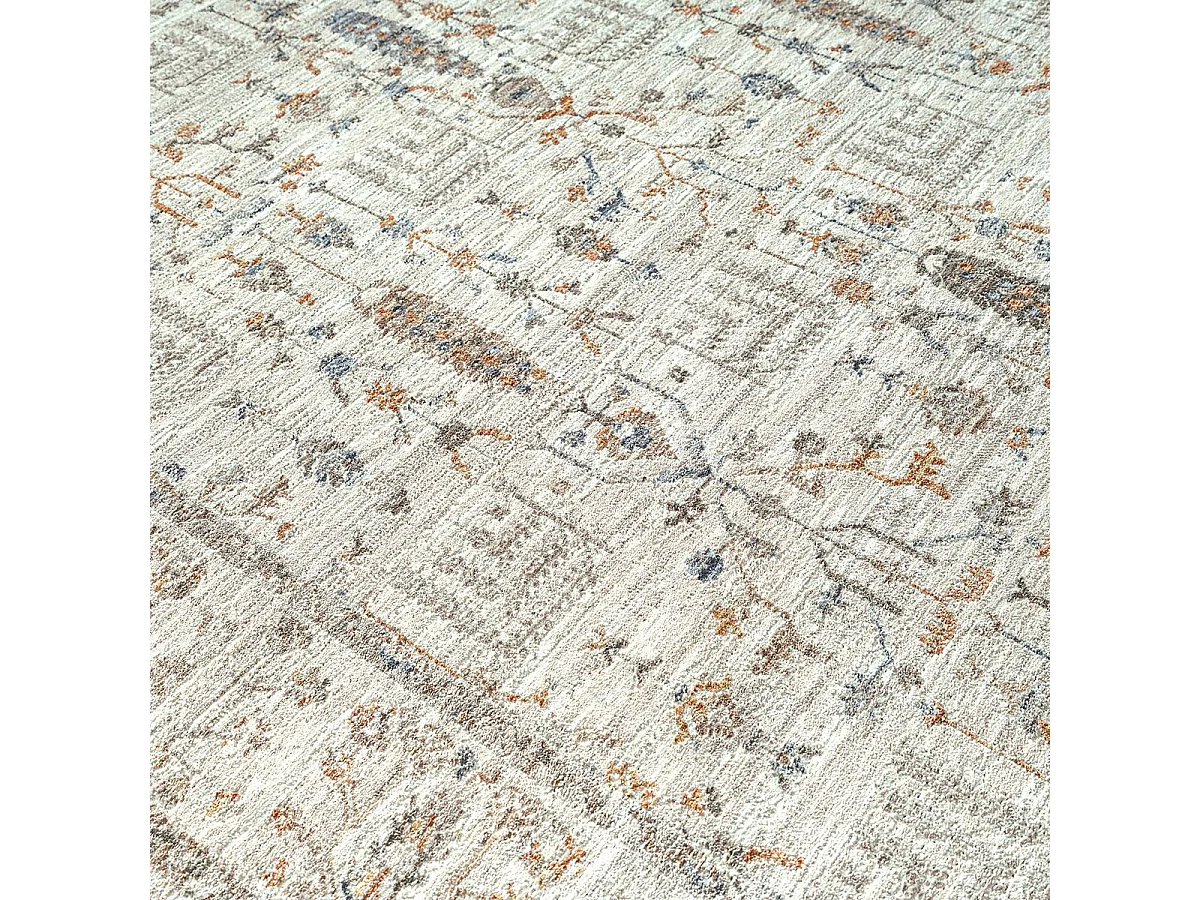 Tapis Design berbère Haut gamme, Crème, 120 x 160 cm