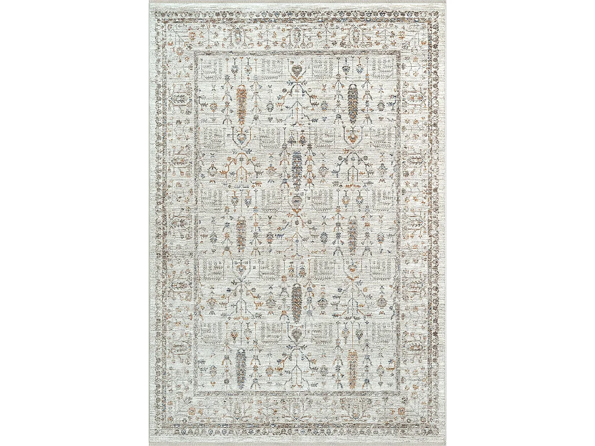 Tapis Design berbère Haut gamme, Crème, 200 x 290 cm