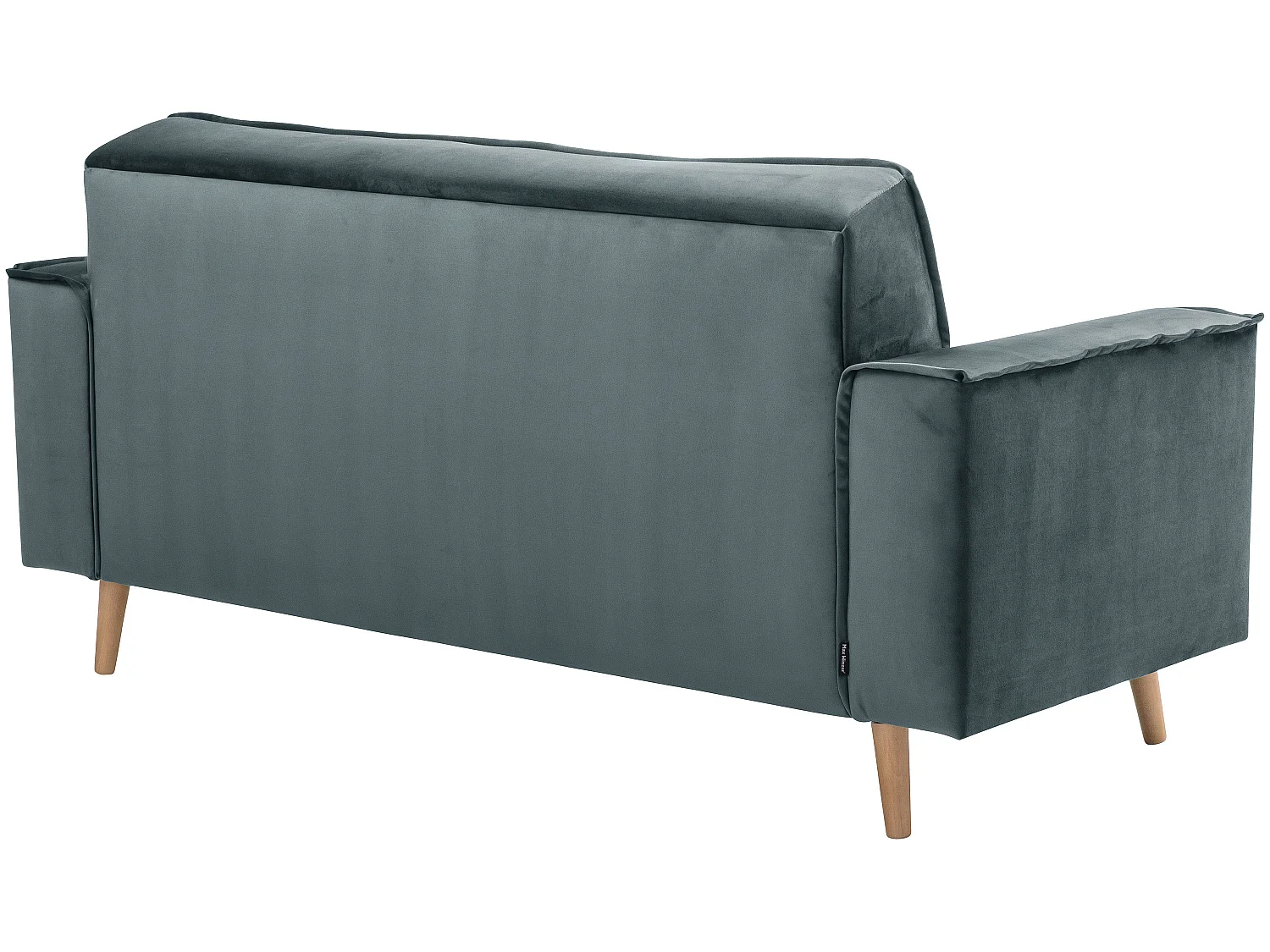 Sofa 2-Sitzer - Samtvelours - azur - Jolene