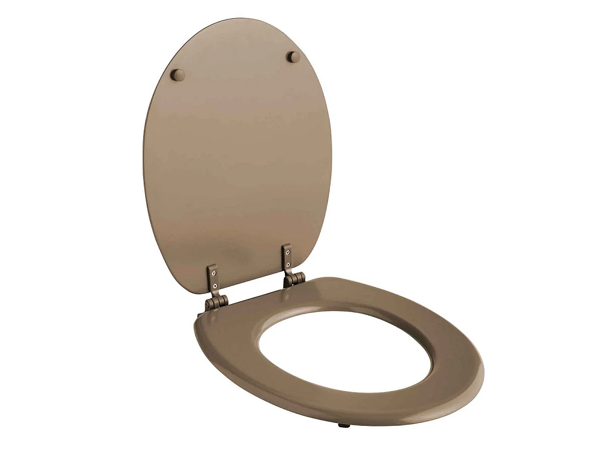 Abattant WC Uni "Vitamine" 45cm Taupe