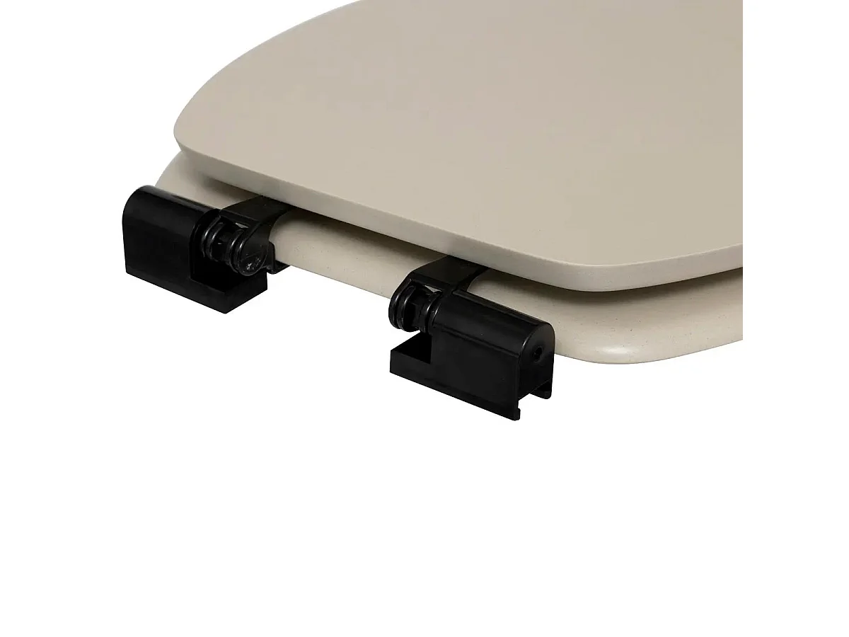 Abattant WC "Onyx" 49cm Beige Lin
