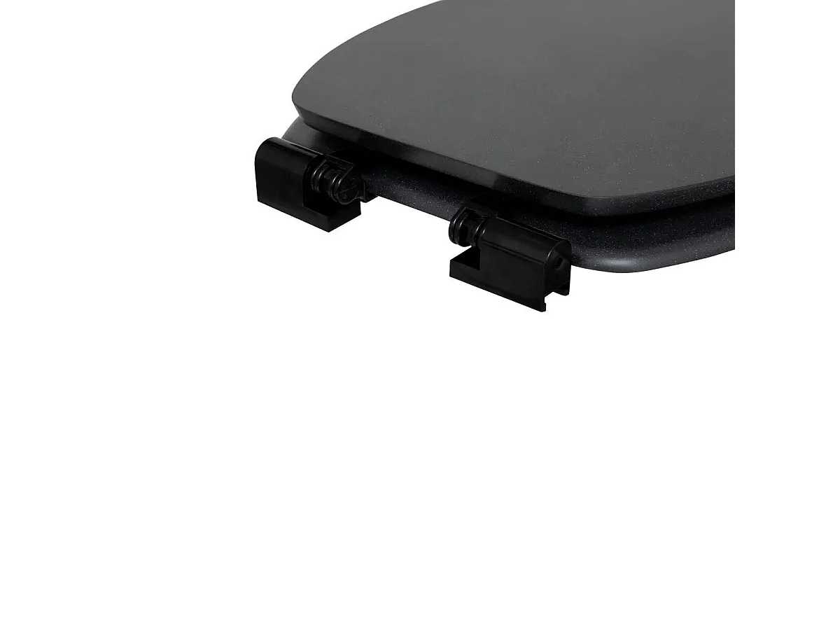 Abattant WC "Onyx" 49cm Gris Ardoise