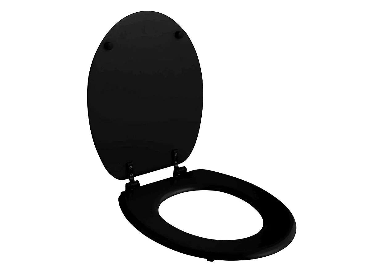 Abattant WC Uni "Vitamine" 45cm Noir