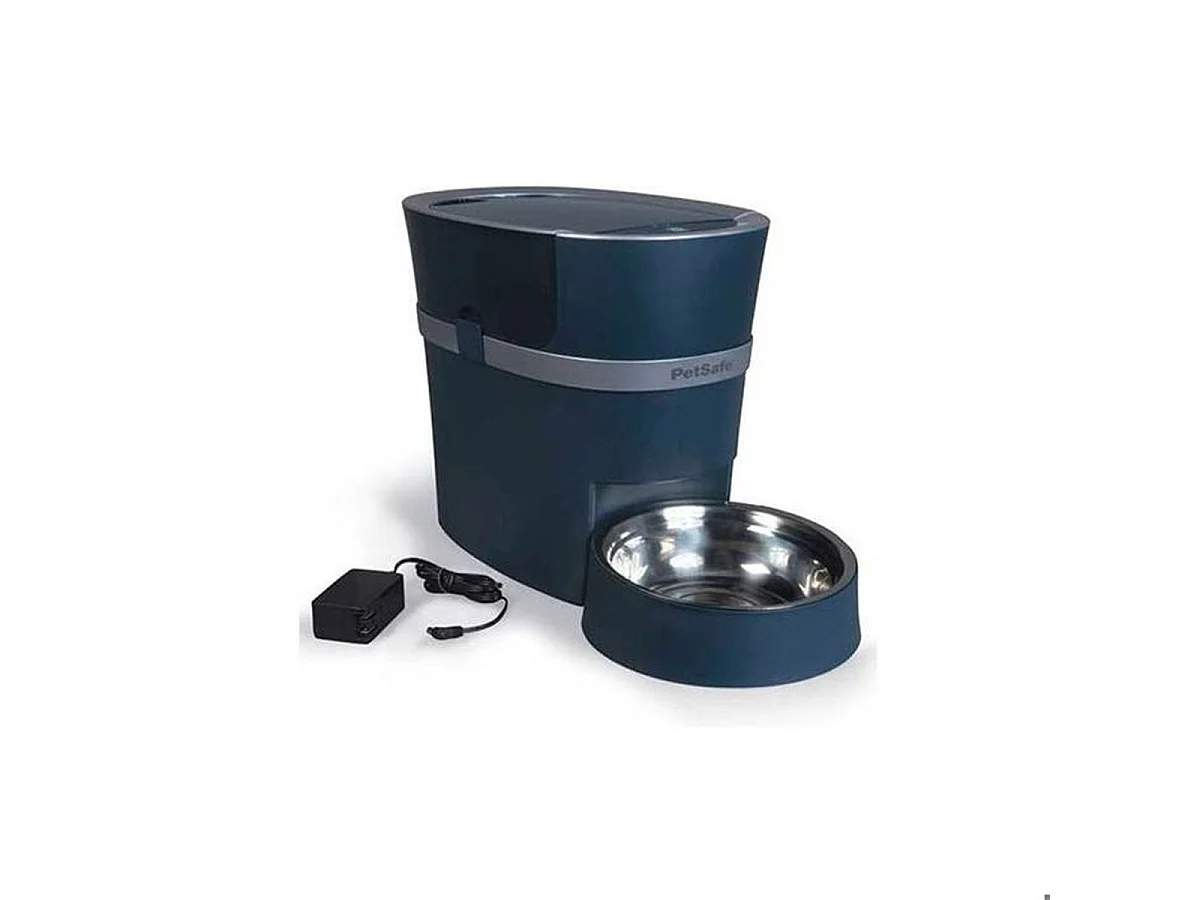 Distributeur automatique PetSafe Smart Feed Wi‑Fi pour croquettes, 12 repas, capacité 2,4 kg