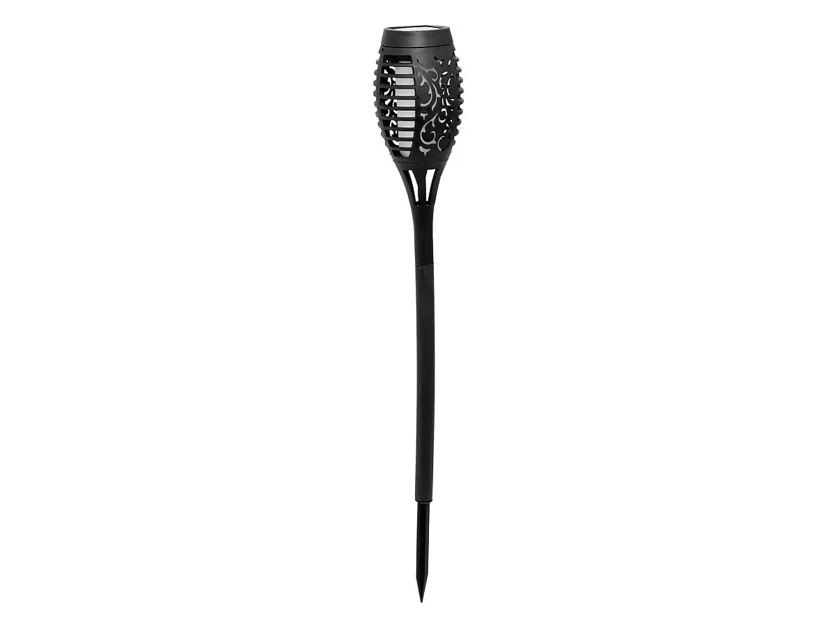 Balise Torche Solaire "Lina" 50cm Noir
