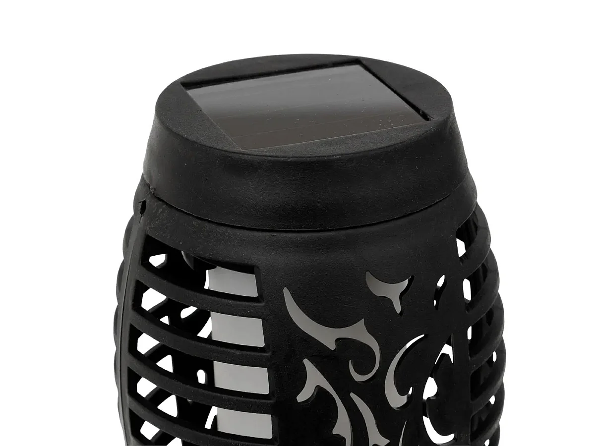Balise Torche Solaire "Lina" 50cm Noir