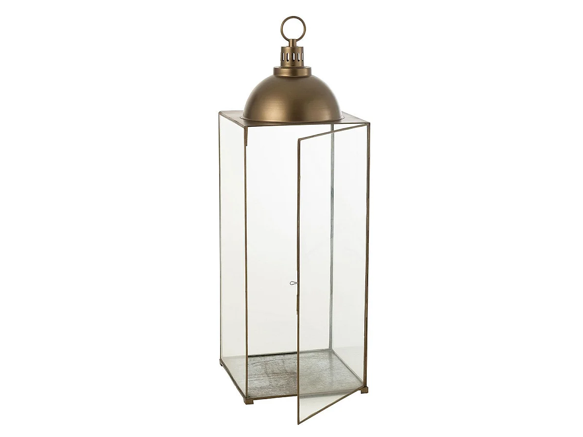 Lanterne Design en Verre "Hagrid" 121cm Bronze