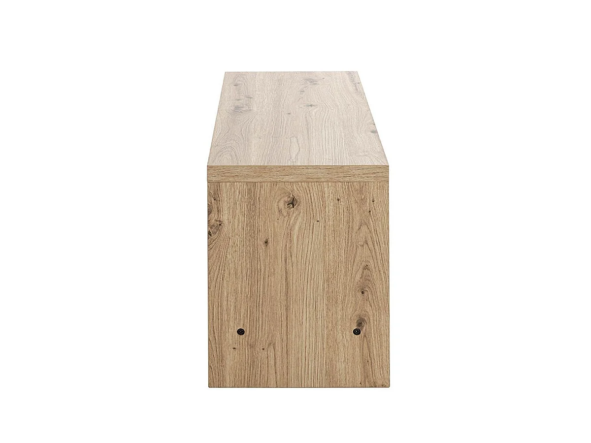 Meuble à Chaussures & Banc "Miranda" 80cm Chêne & Noir