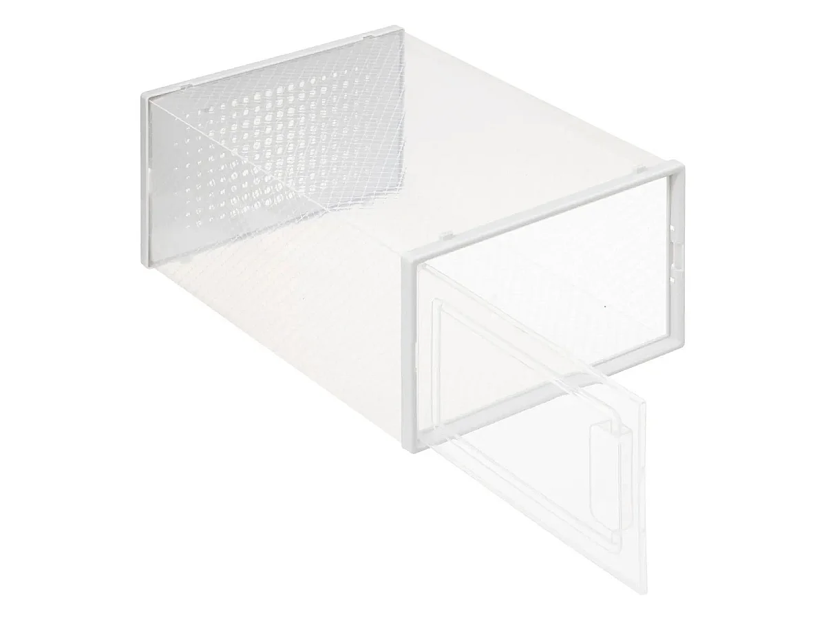 Boîte Range-Chaussures "Stak" 35cm Transparent