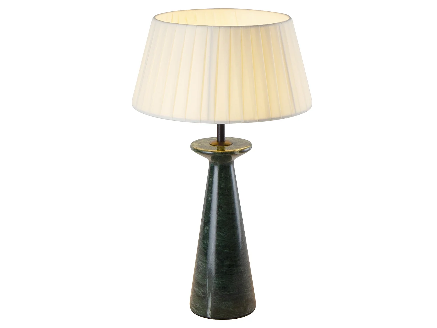 Lampe de table intérieur KONI GREEN MARBLE H35cm