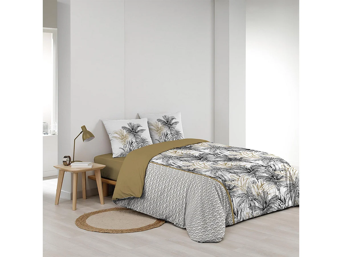 Parure de Lit 3 Pièces "Dakar" 240x220cm Multicolore