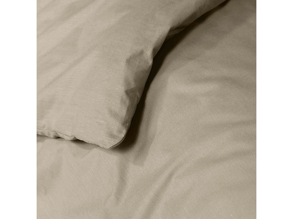 Housse de Couette "Lina" 240x220cm Sable