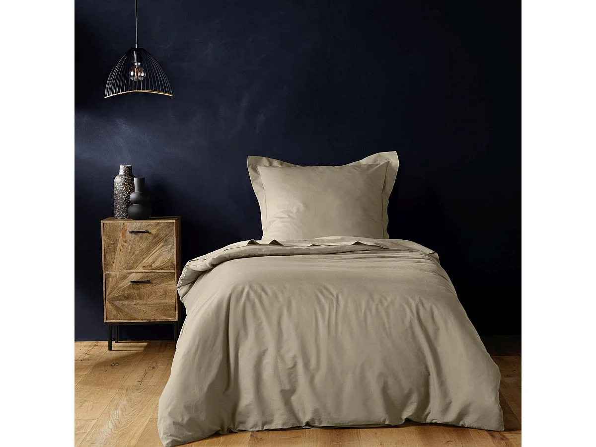 Housse de Couette "Lina" 140x200cm Sable
