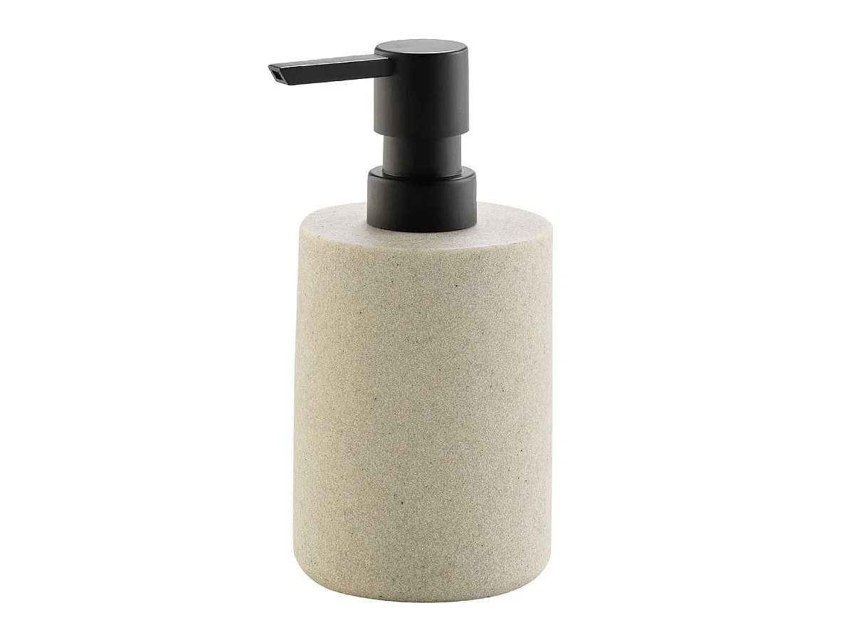 Distributeur de Savon "Granite" 16cm Sable