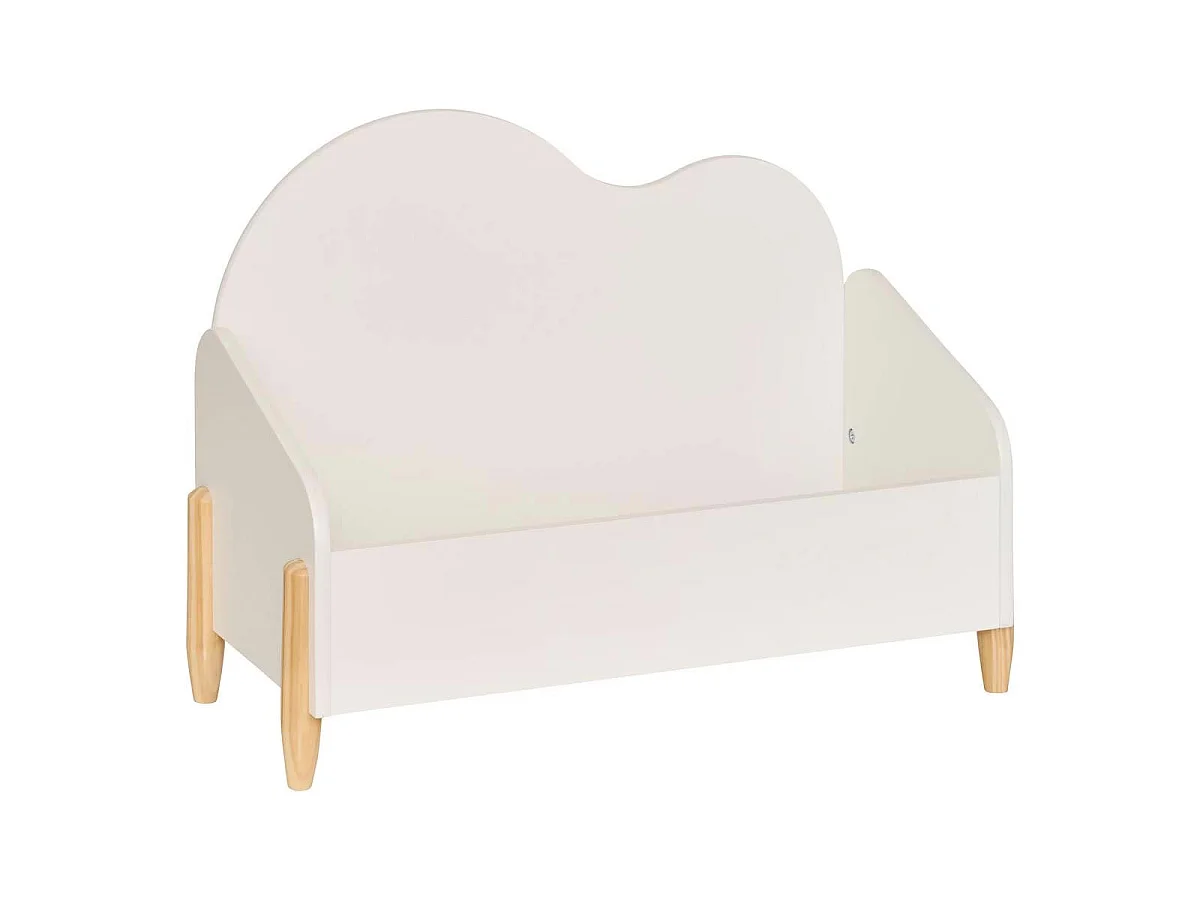 Coffre Enfant "Douceur" 61cm Blanc