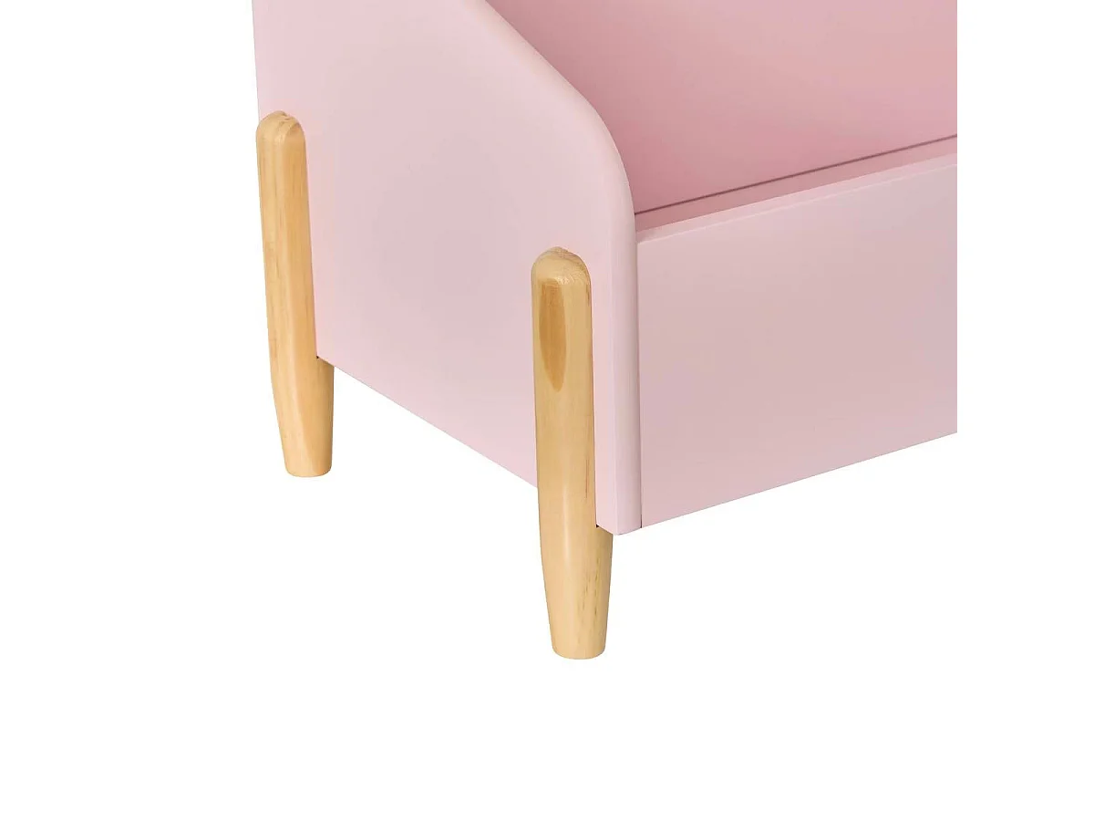 Coffre Enfant "Douceur" 61cm Rose
