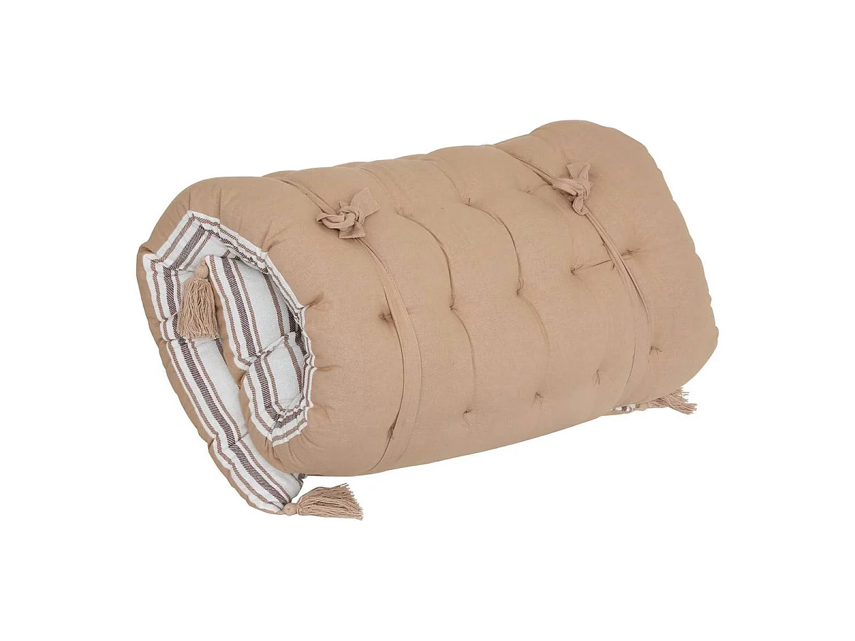Matelas de Sol à Rayures "Groove" 60x120cm Beige