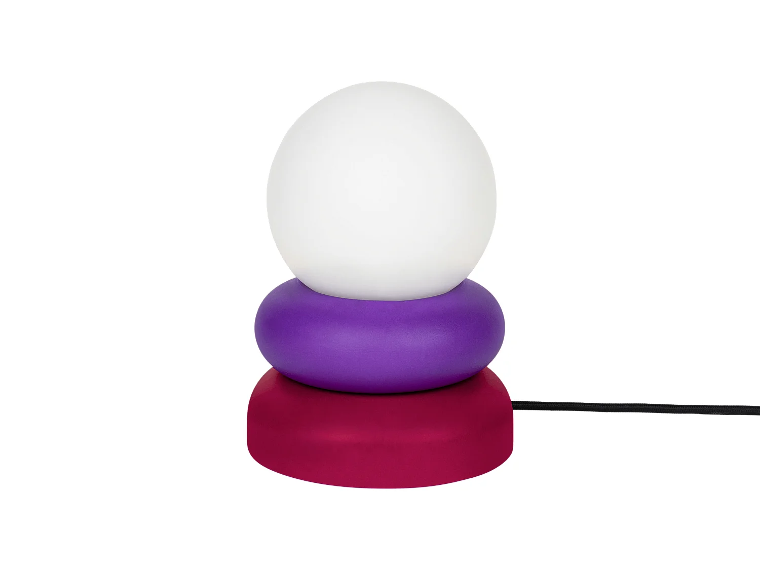 noo.ma Otem Tischlampe - stromlinienförmiges Design, warmes Licht, handlich