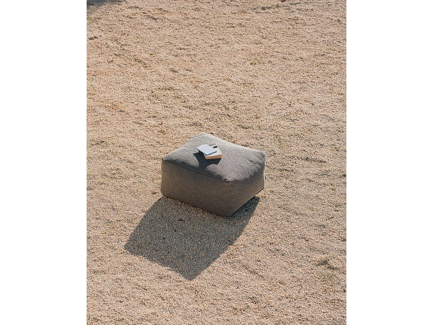 Pouf da esterno Keno - pouf moderno senza struttura, poliestere 100%