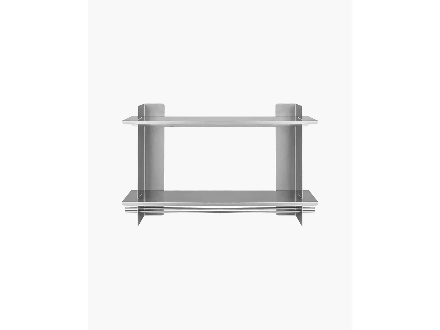 Tivo Regal 70 cm - Edelstahl Wandregal, minimalistisches Design