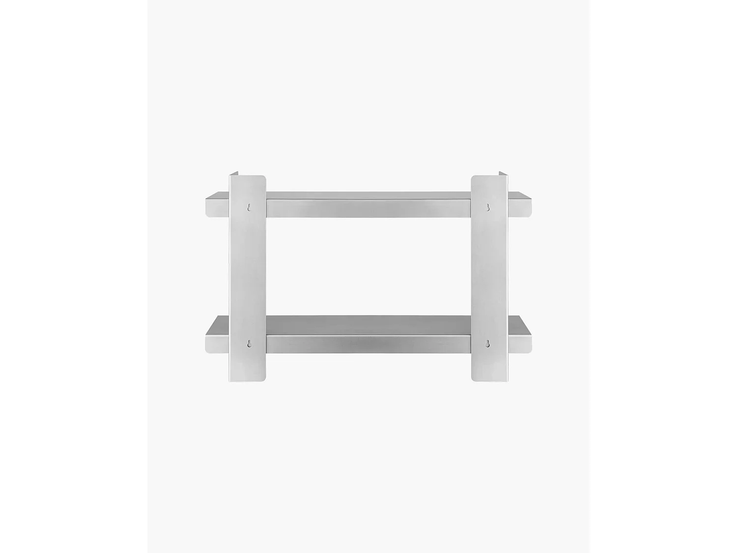 Tivo Regal 70 cm - Edelstahl Wandregal, minimalistisches Design