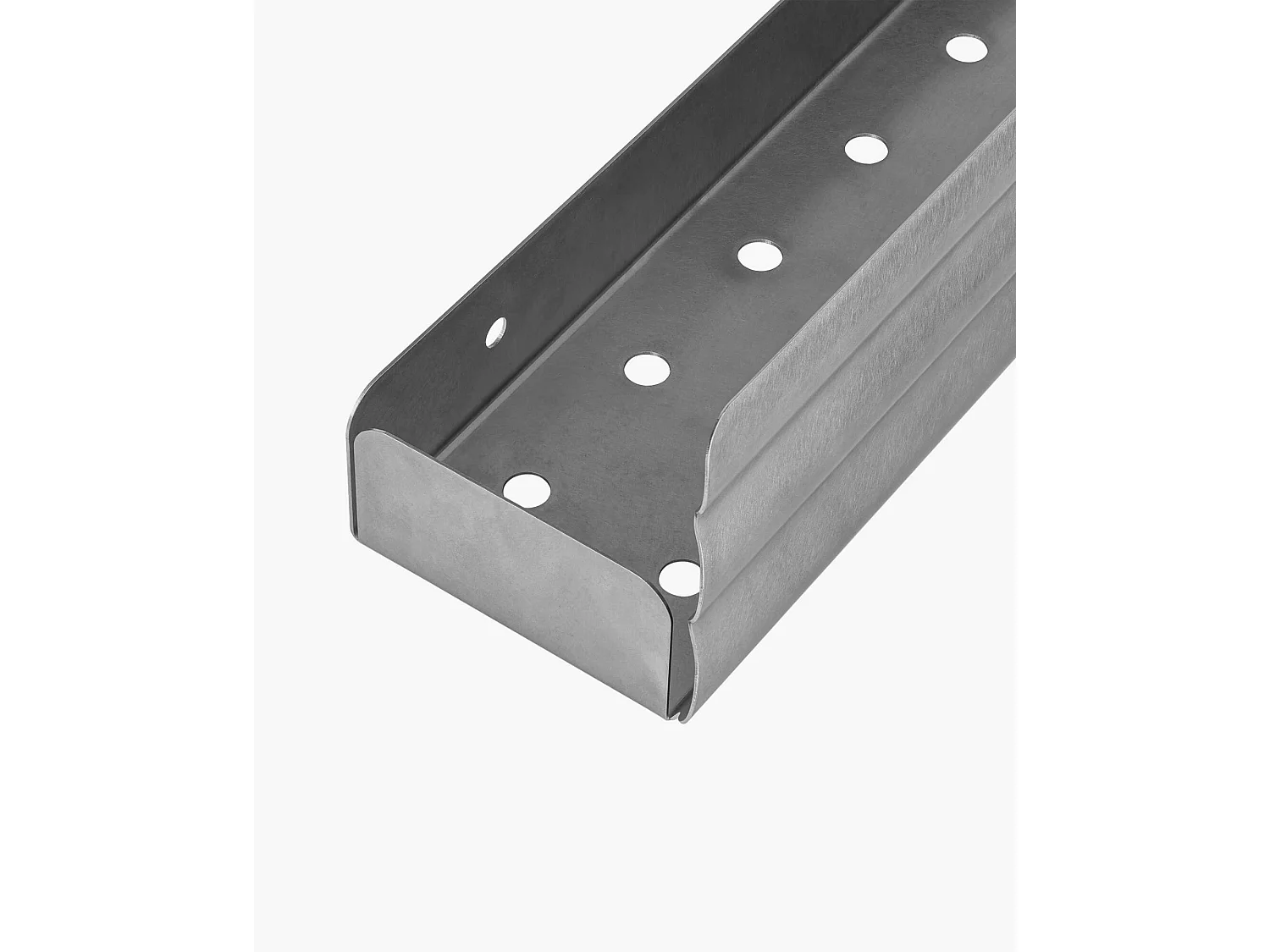 Étagère de douche Olbi en acier inoxydable - rangement drainant pour shampoings et soins