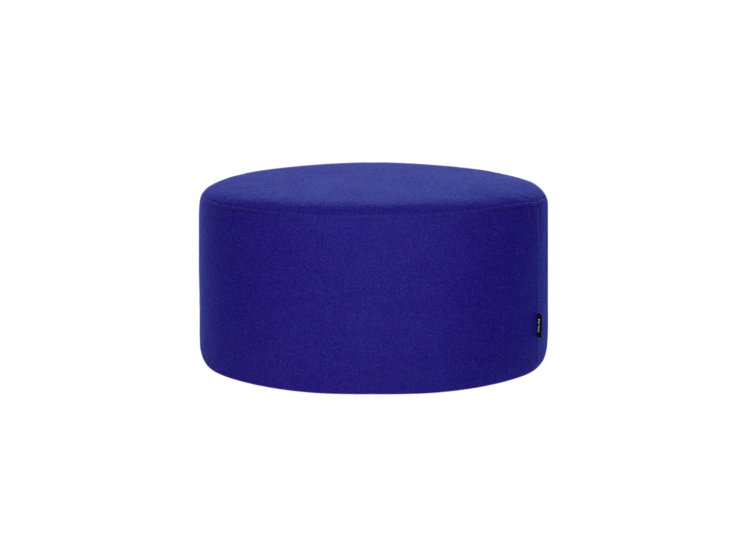 noo.ma Pouf Folk petit - carré 50x50x25 cm, minimaliste moderne