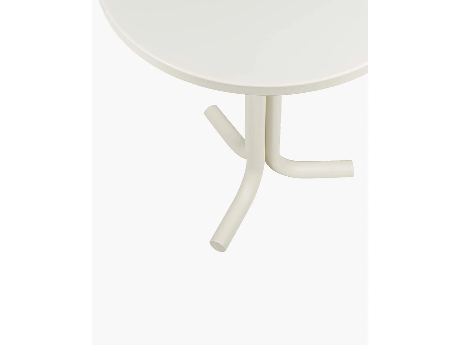 Table de bistrot Nokk - acier galvanisé 59 x 59 x 73 cm, usage intérieur et extérieur