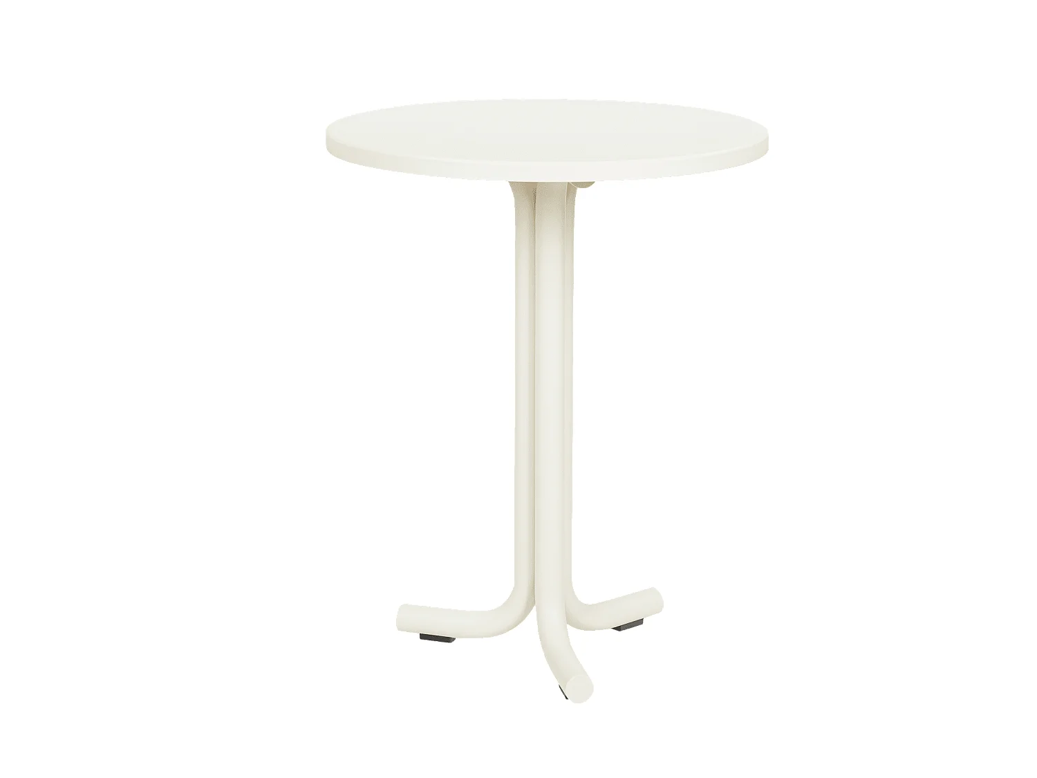 Table de bistrot Nokk - acier galvanisé 59 x 59 x 73 cm, usage intérieur et extérieur