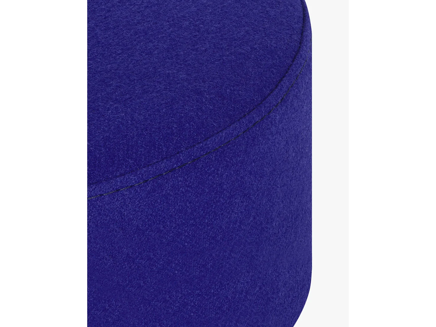 Pouf Folk grand - noo.ma, pouf carré minimaliste en tissu haute qualité 70x70x25 cm