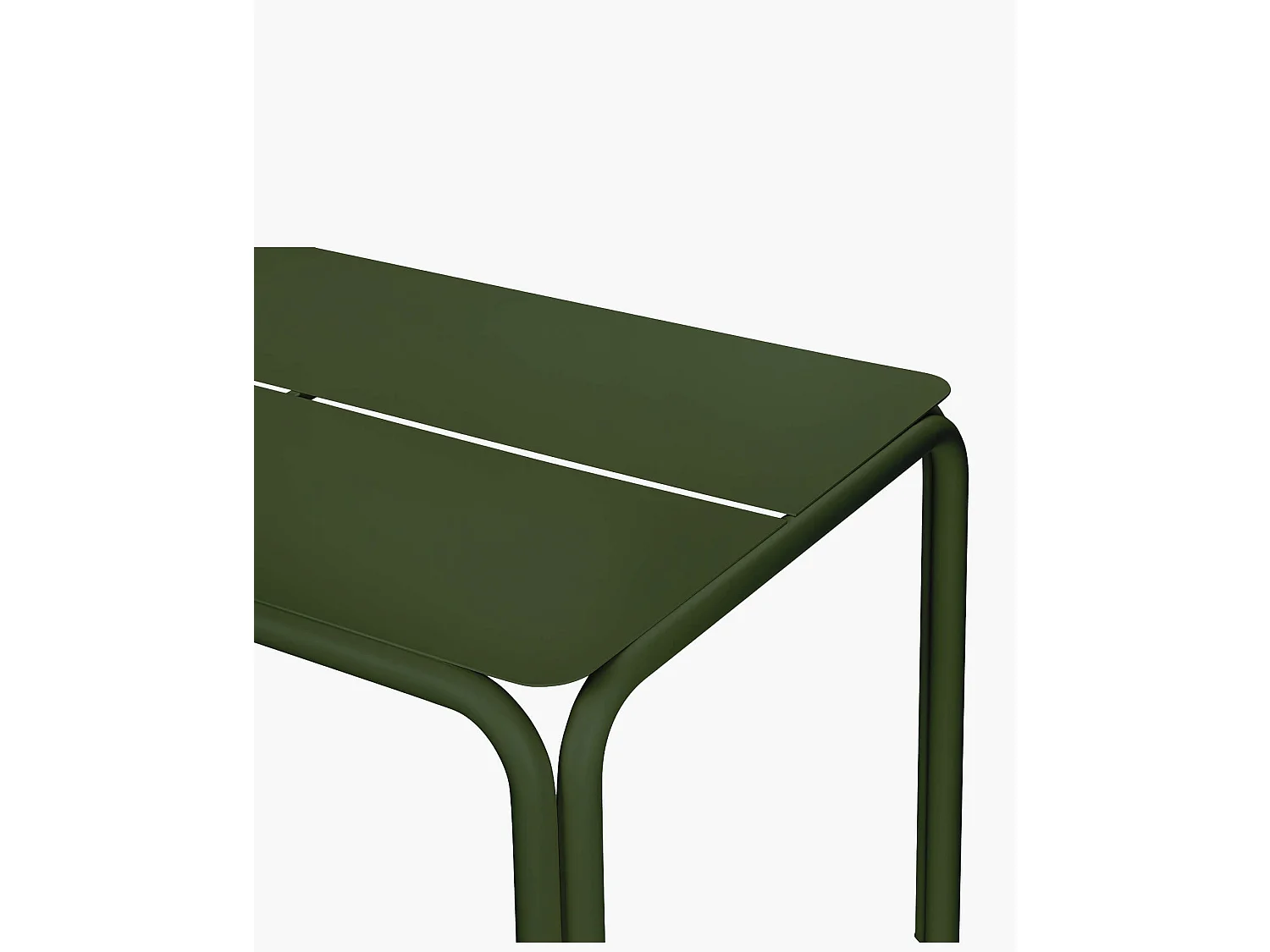 Table Nokk - table en acier durable intérieur et extérieur, design épuré