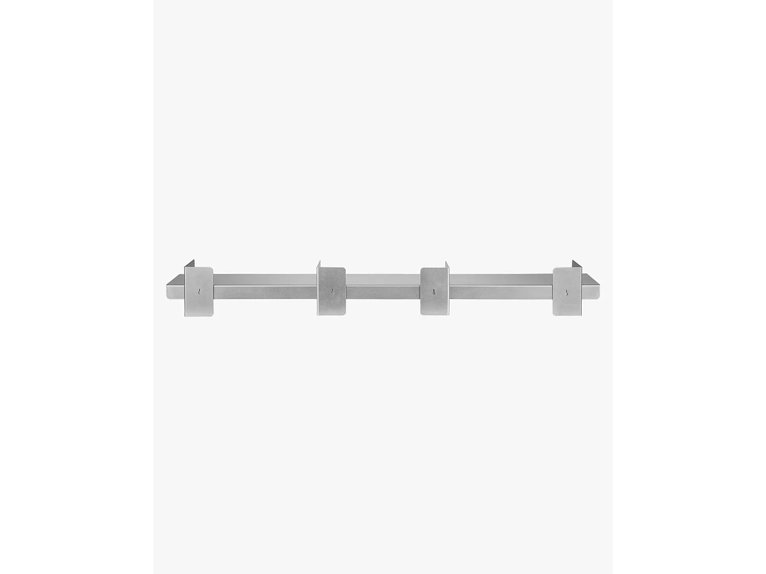 Półka Tivo - 120 cm, stal nierdzewna, minimalistyczna