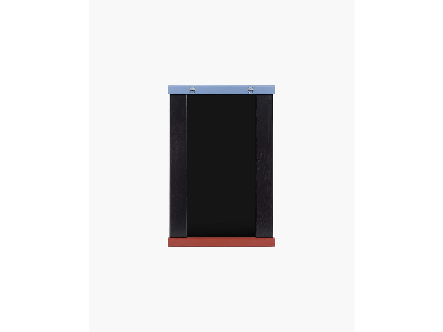 noo.ma geometrische minimalistische spiegel 50x75 cm, eiken houten frame, twee‑kleurig