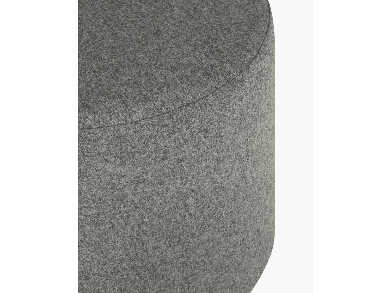 noo.ma Pouf Folk petit - carré 50x50x25 cm, minimaliste moderne