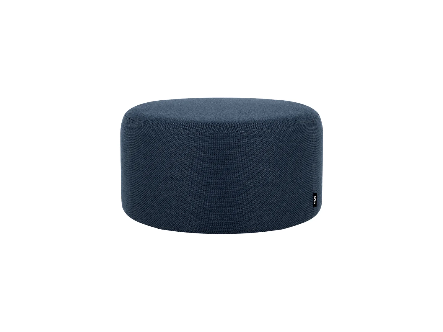 noo.ma Pouf Folk petit - carré 50x50x25 cm, minimaliste moderne
