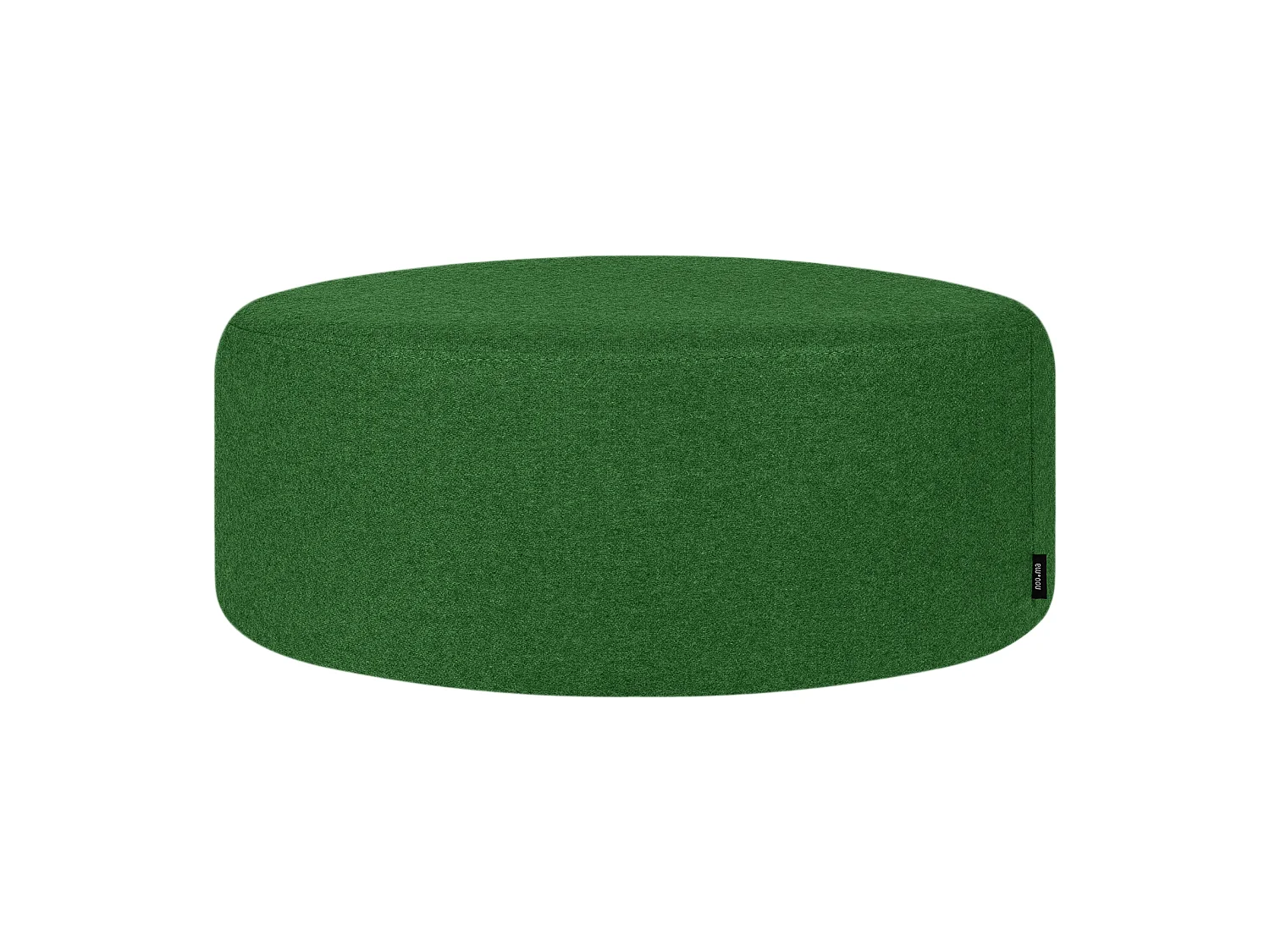 Pouf Folk grand - noo.ma, pouf carré minimaliste en tissu haute qualité 70x70x25 cm