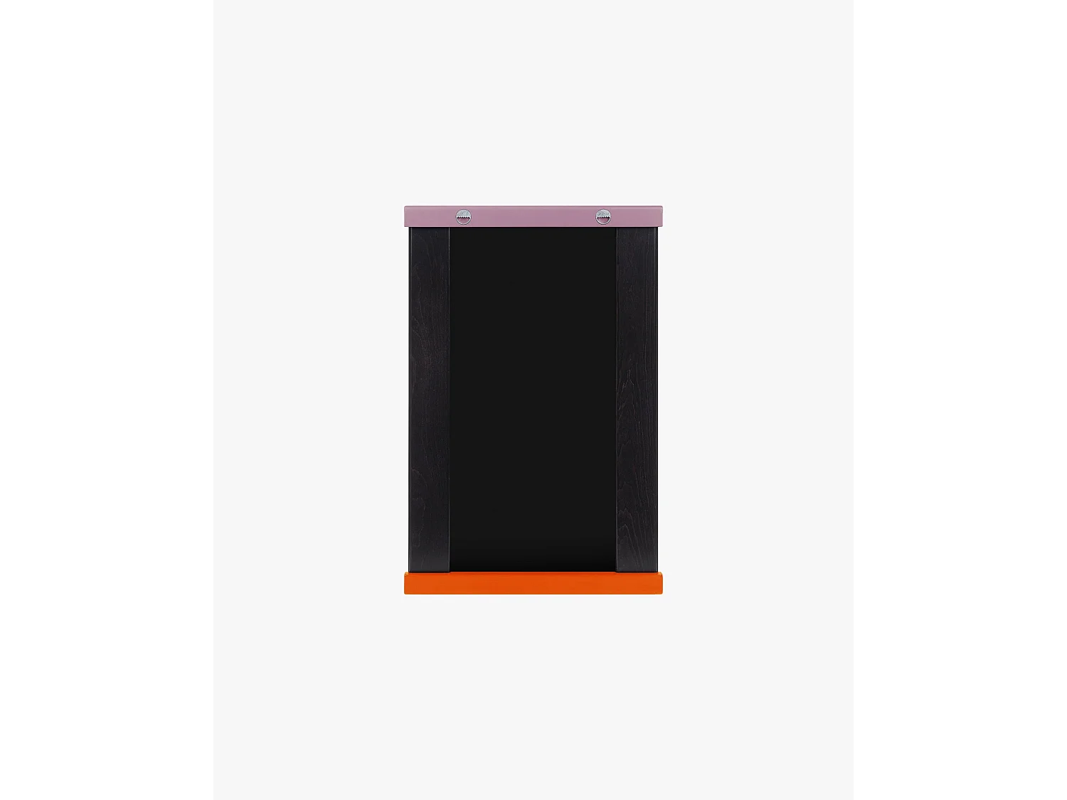 noo.ma spiegel 75 x 50 cm - houten kader, tweekleurig minimalistisch ontwerp