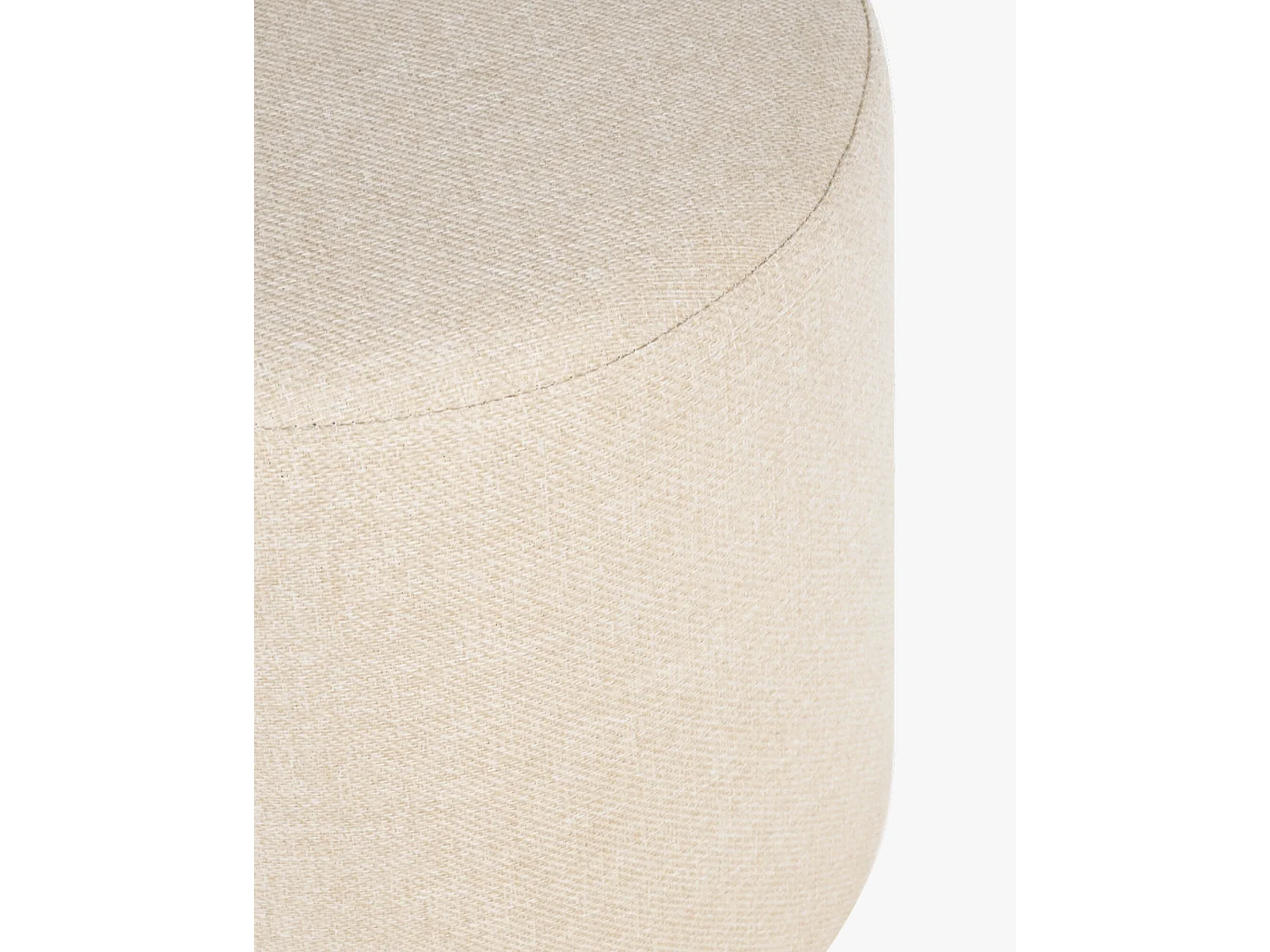 Pouf Folk grand - noo.ma, pouf carré minimaliste en tissu haute qualité 70x70x25 cm