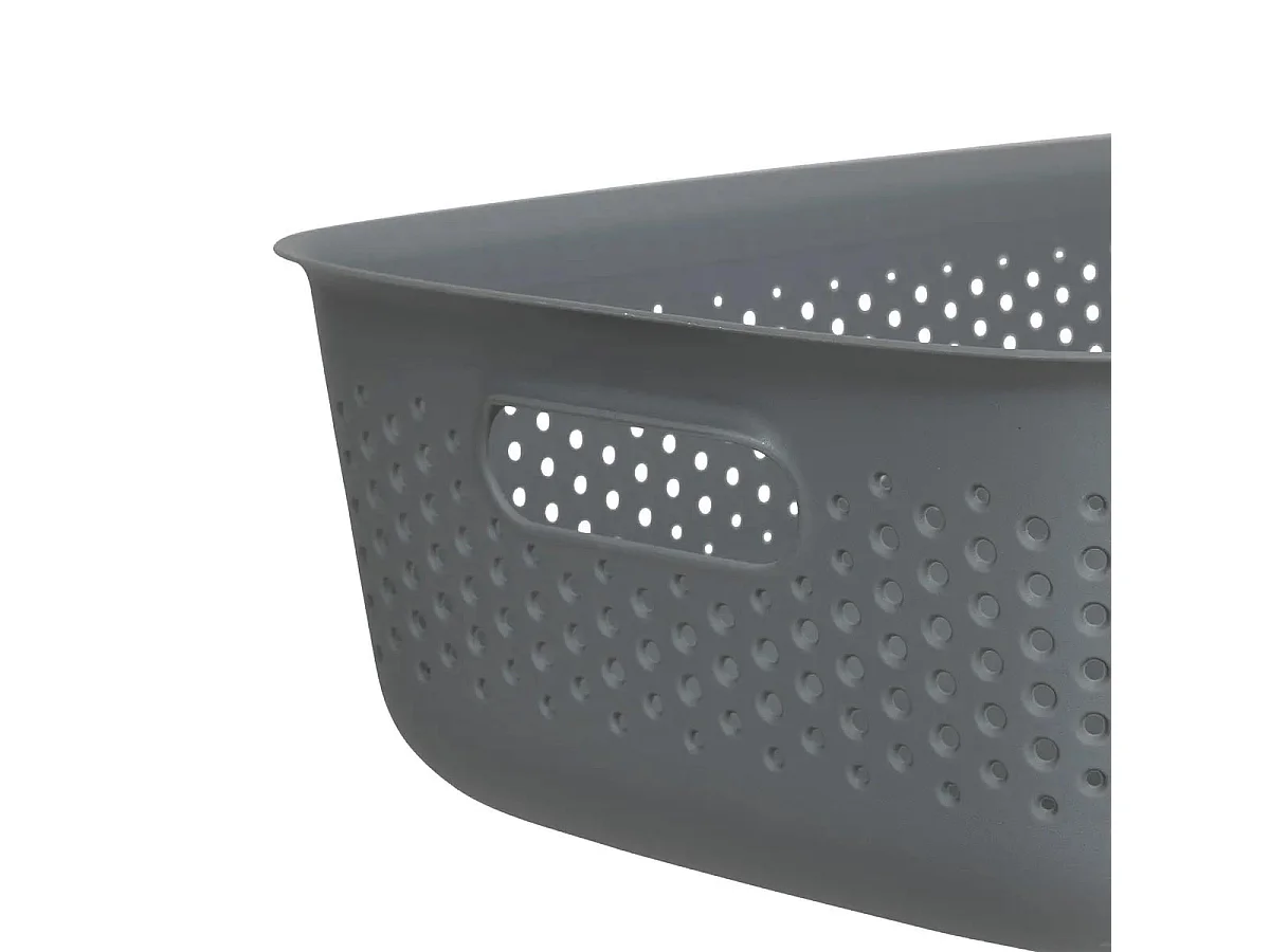 Panier de Rangement "Tila" 10L Gris