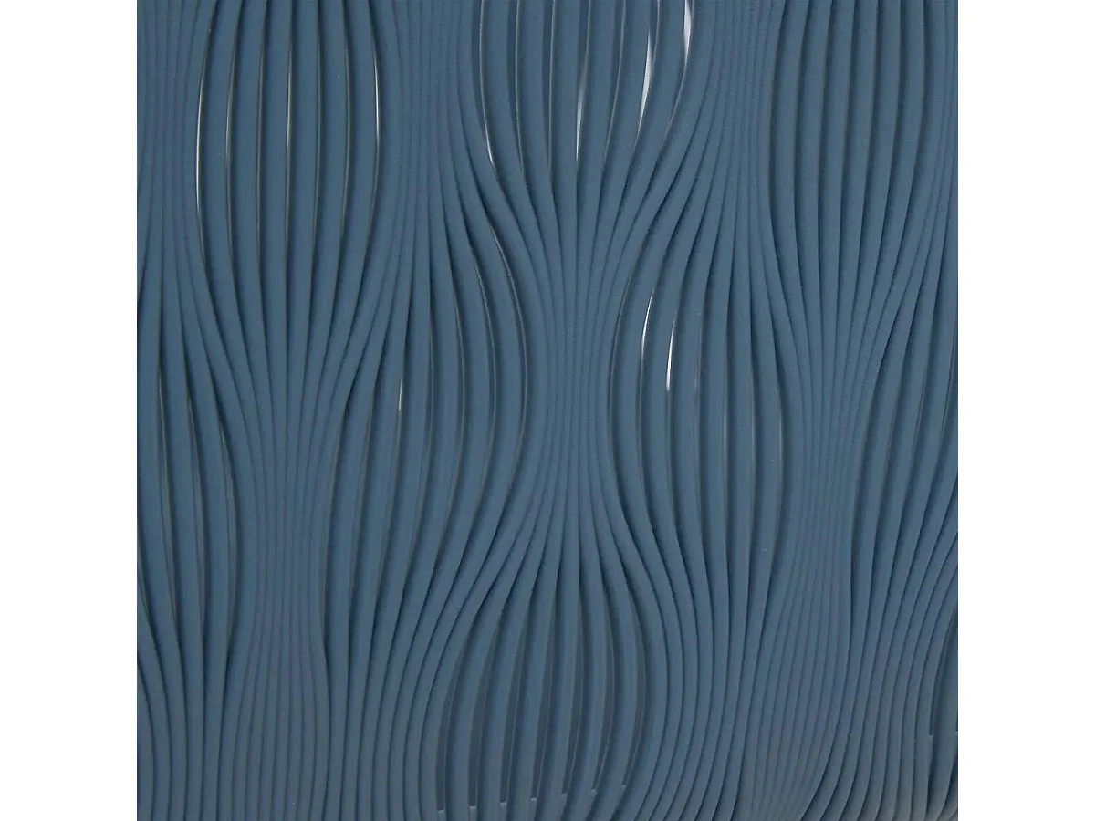 Panier de Rangement Design "Leaf" 15L Bleu Gris