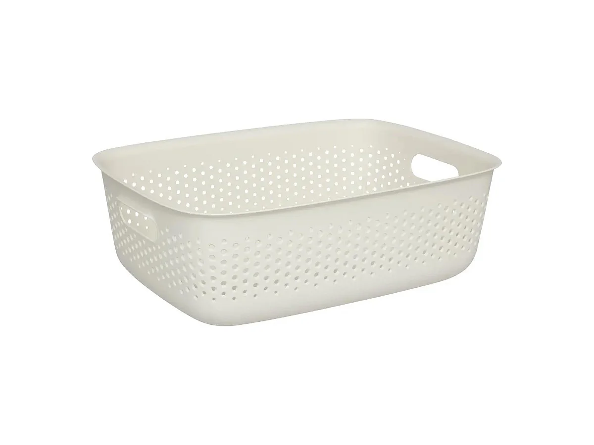 Panier de Rangement "Tila" 10L Crème