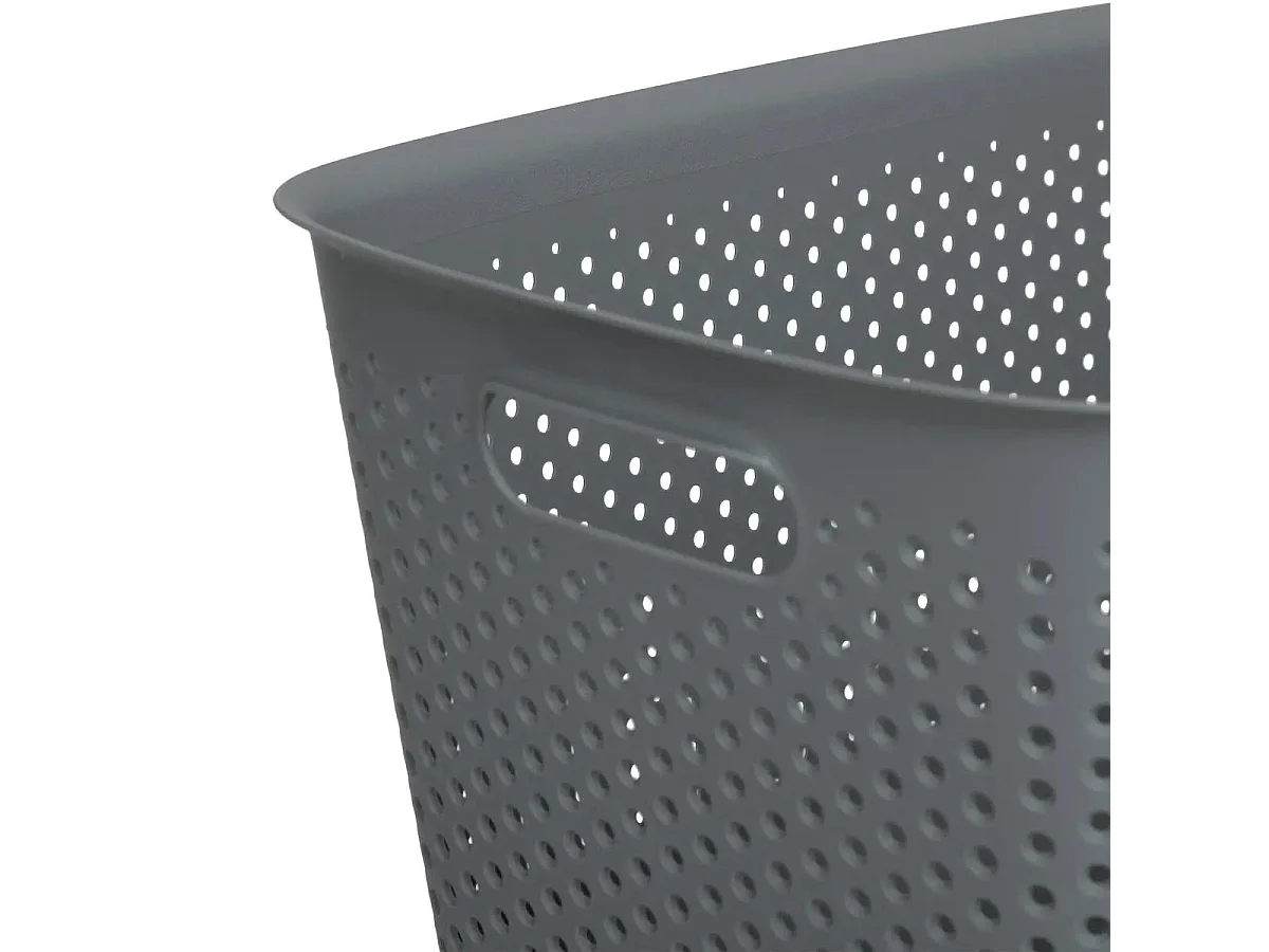 Panier de Rangement "Tila" 17L Gris