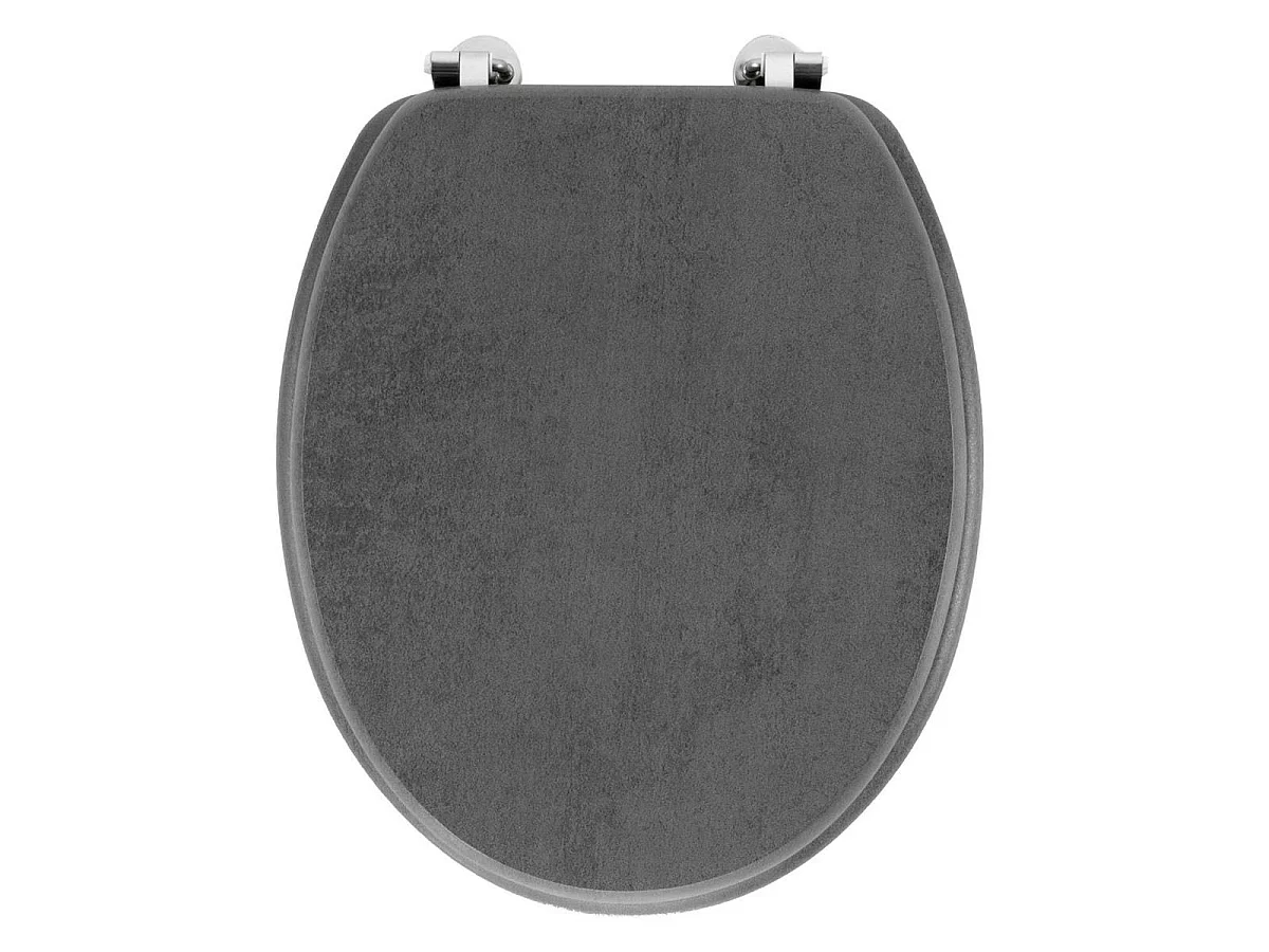 Abattant WC Effet Béton "Alium" 46cm Gris