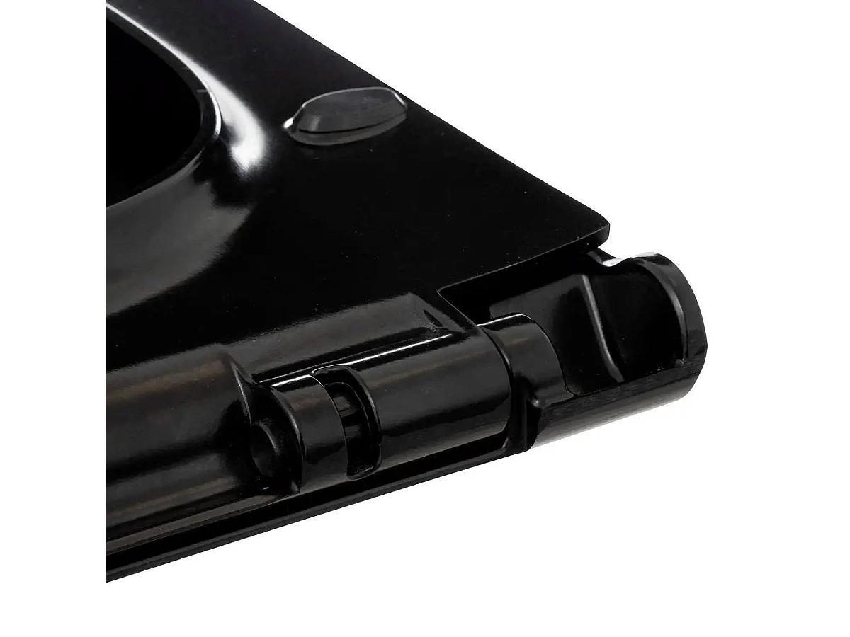 Abattant WC Ultra-Fin "Soft" 45cm Noir