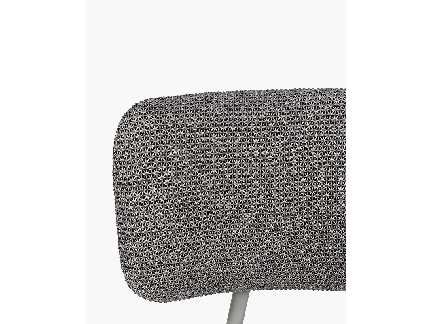 Kei Loungestoel - minimalistisch design, ergonomische loungestoel, Black & Grey Mélange