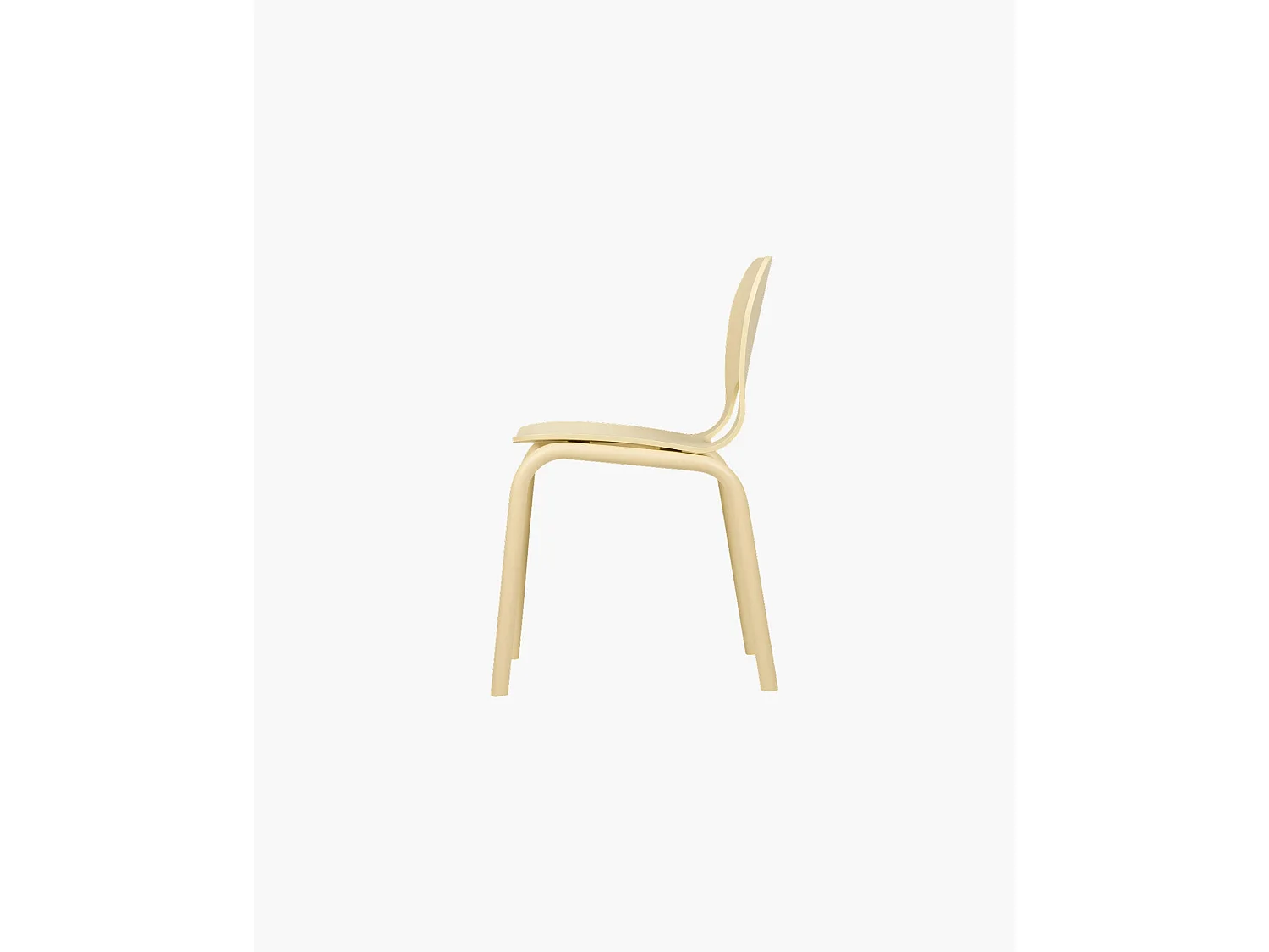 Chaise Atto - chaise moderne bois et métal, assise ergonomique