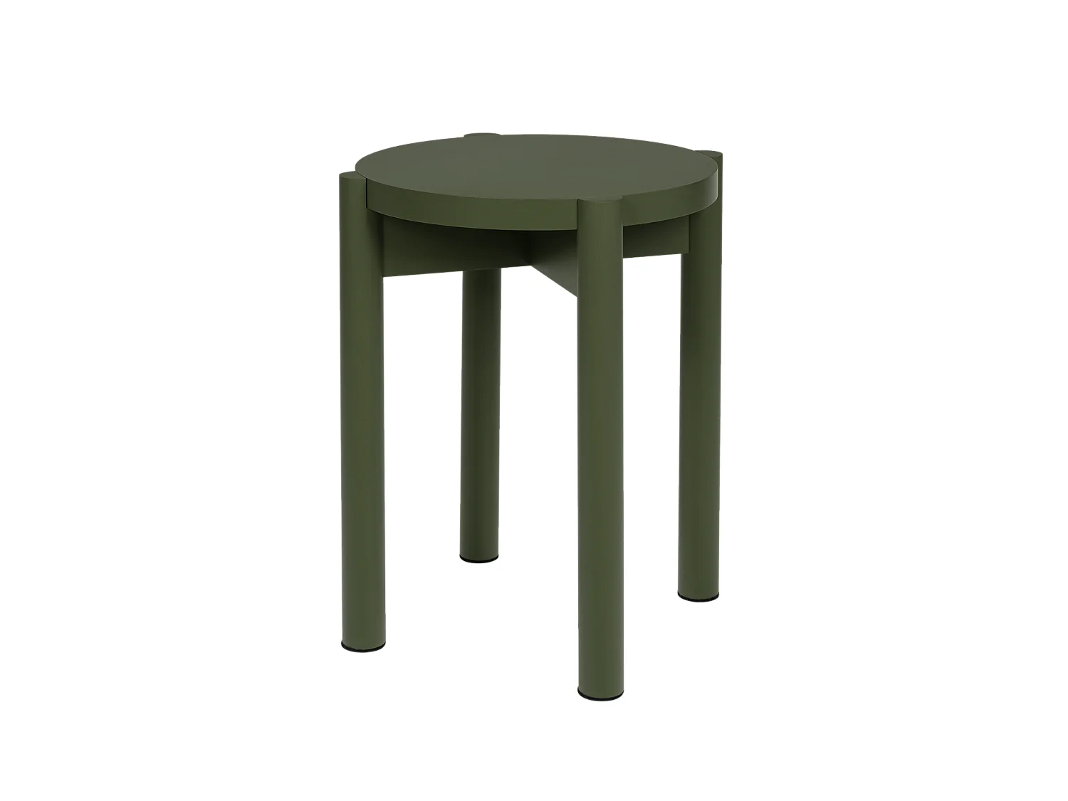 Tabouret Hopp - tabouret en bois massif, design minimaliste