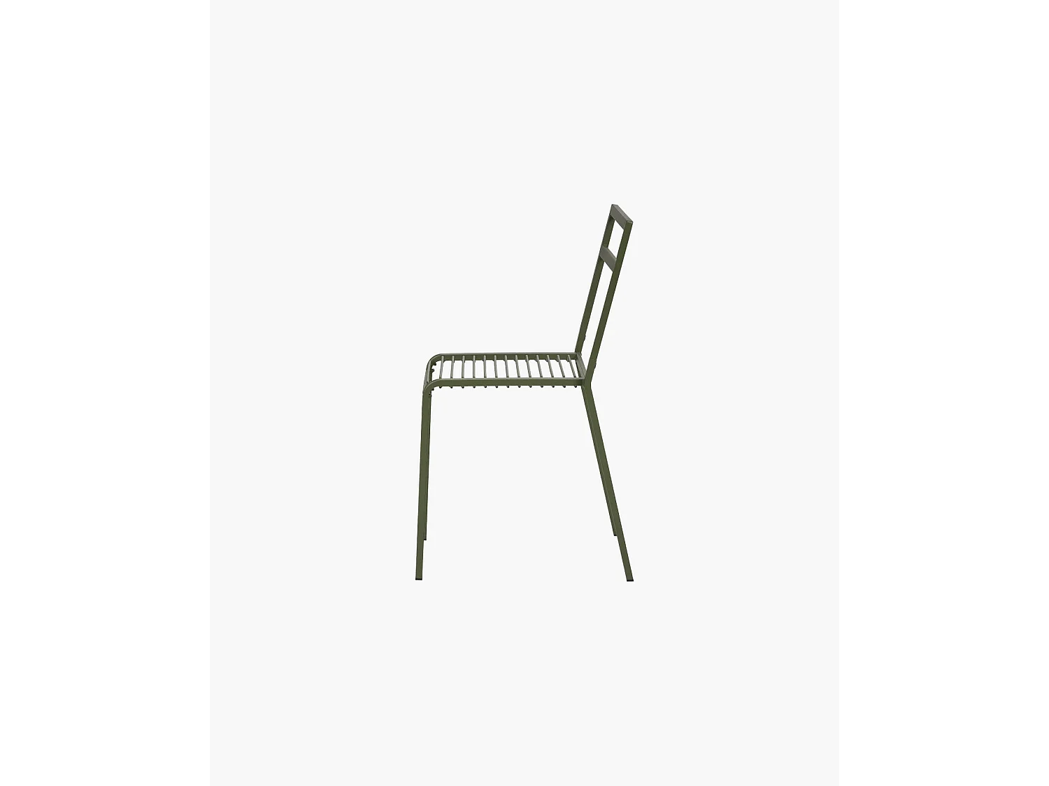 Chaise d'extérieur Oto en acier léger et durable