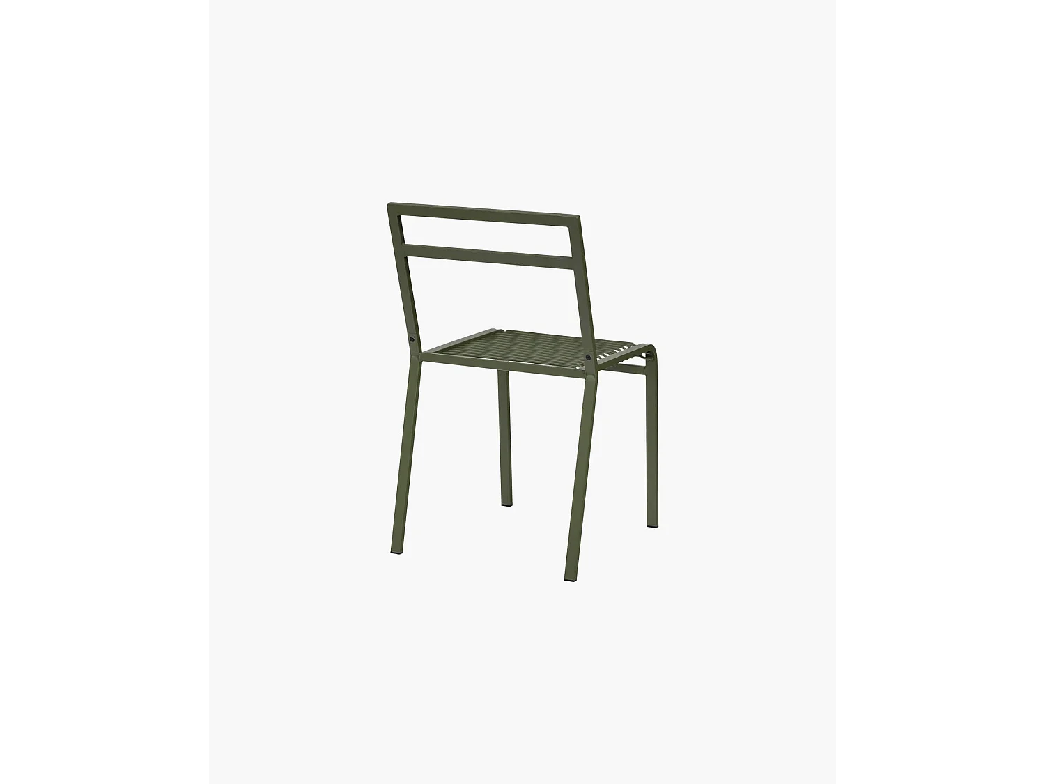 Chaise d'extérieur Oto en acier léger et durable