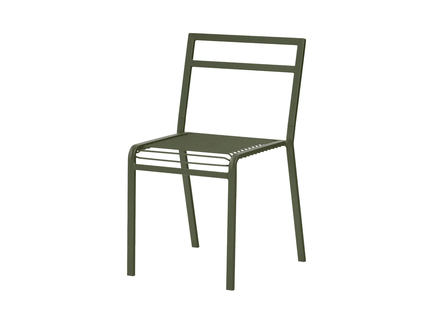 Chaise d'extérieur Oto en acier léger et durable
